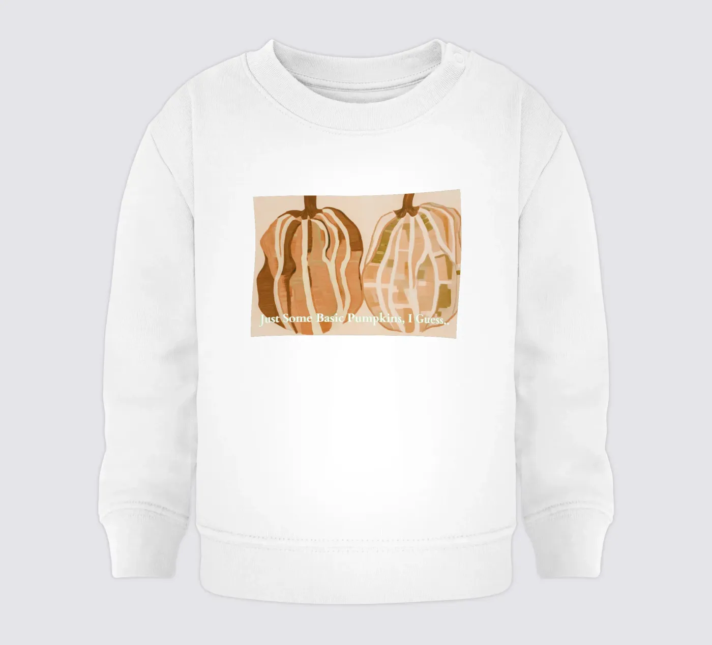 Une citrouille de base sweat pour bébé de Melloi Art Print
