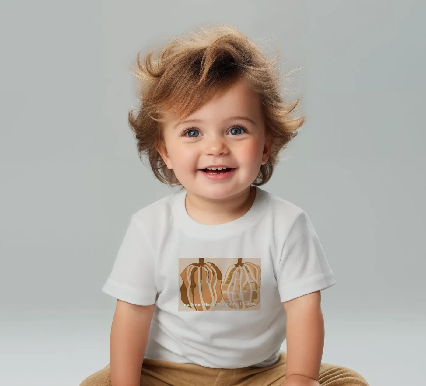 A Basic Pumpkins baby t-shirt by Melloi Art Print