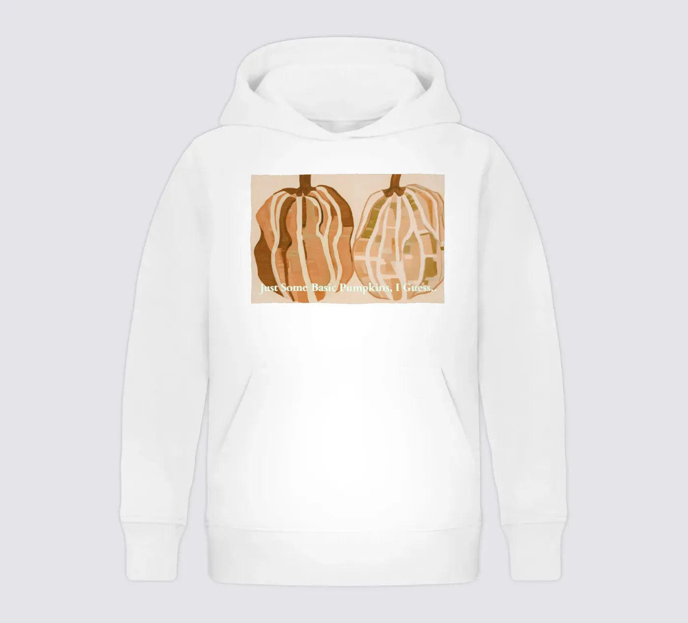 A Basic Kürbisse Kinder Hoodie von Melloi Art Print