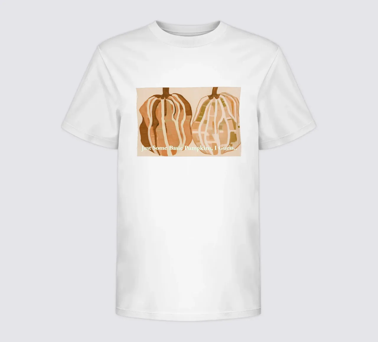 A Basic Pumpkins kids t-shirt by Melloi Art Print