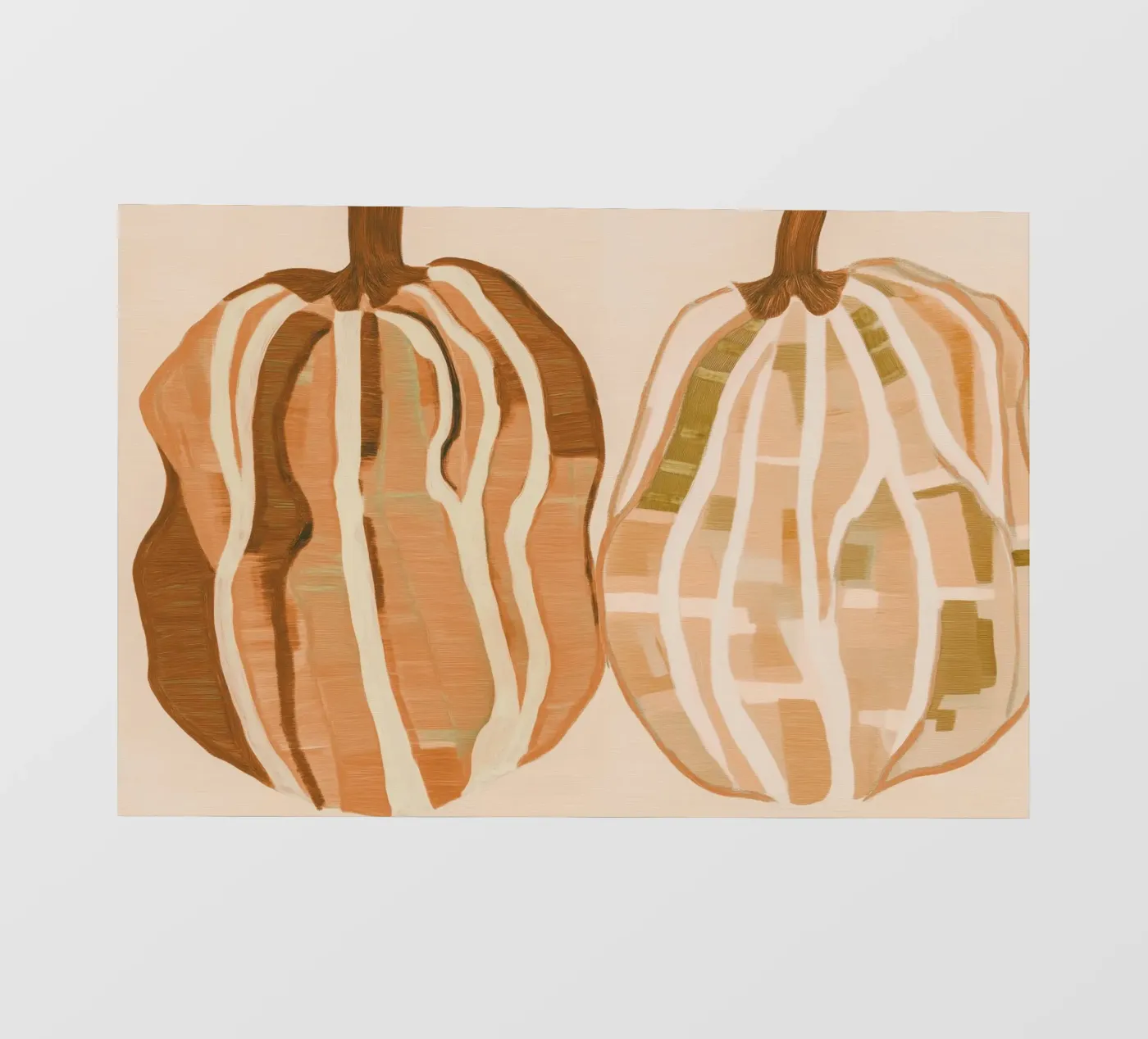 A Basic Pumpkins bâche pvc de Melloi Art Print