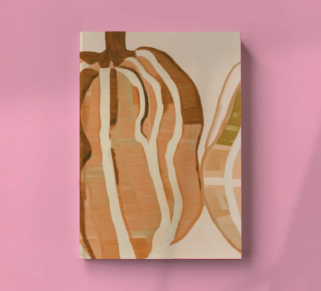 A Basic Pumpkins notebook by Melloi Art Print