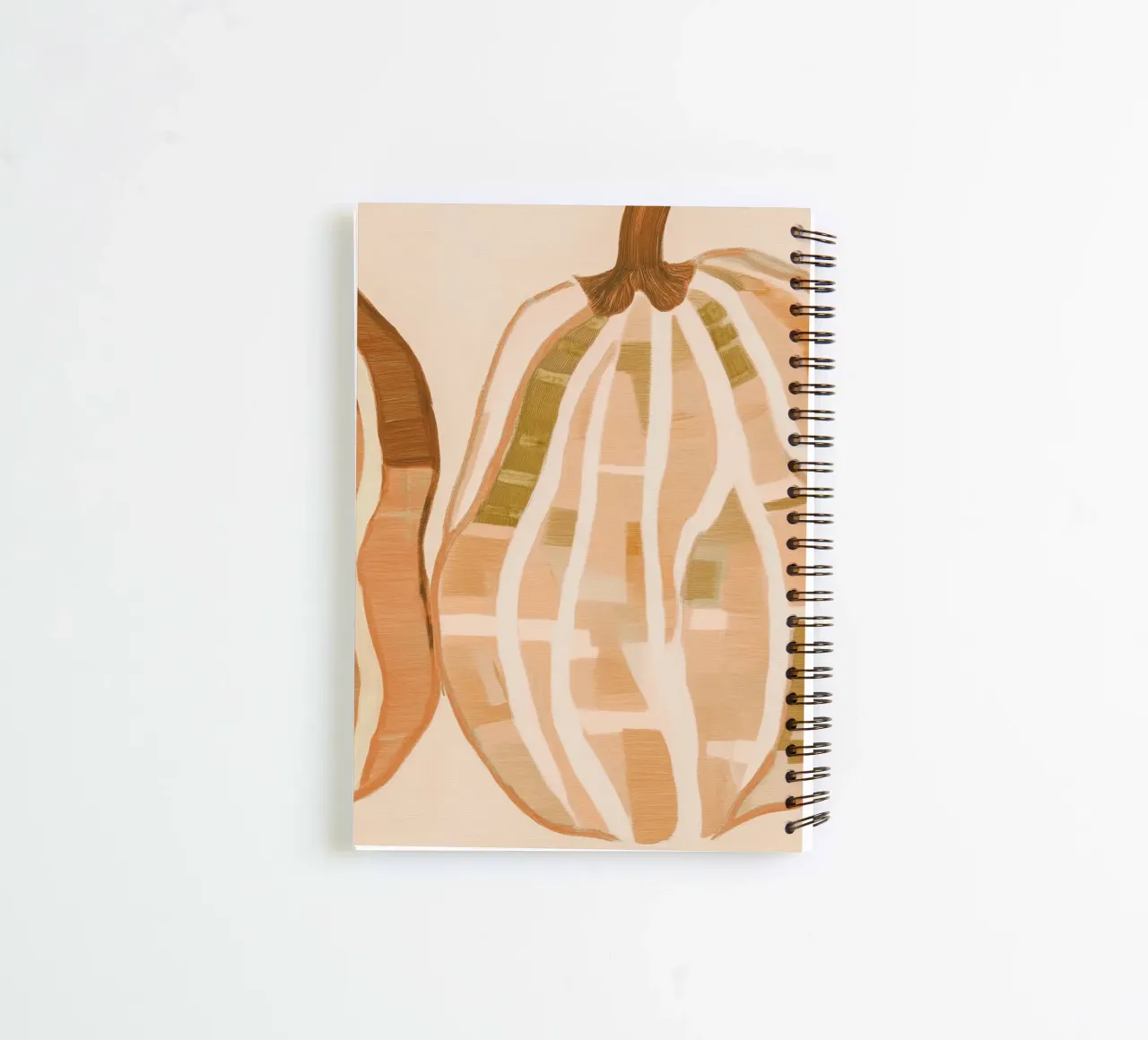 A Basic Pumpkins spiral notebook by Melloi Art Print