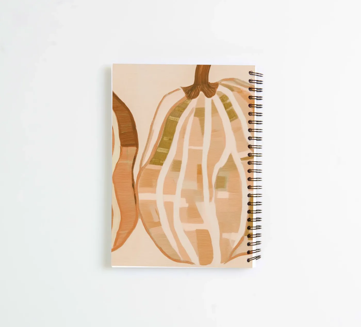 A Basic Pumpkins notitieboek met spiraal van Melloi Art Print