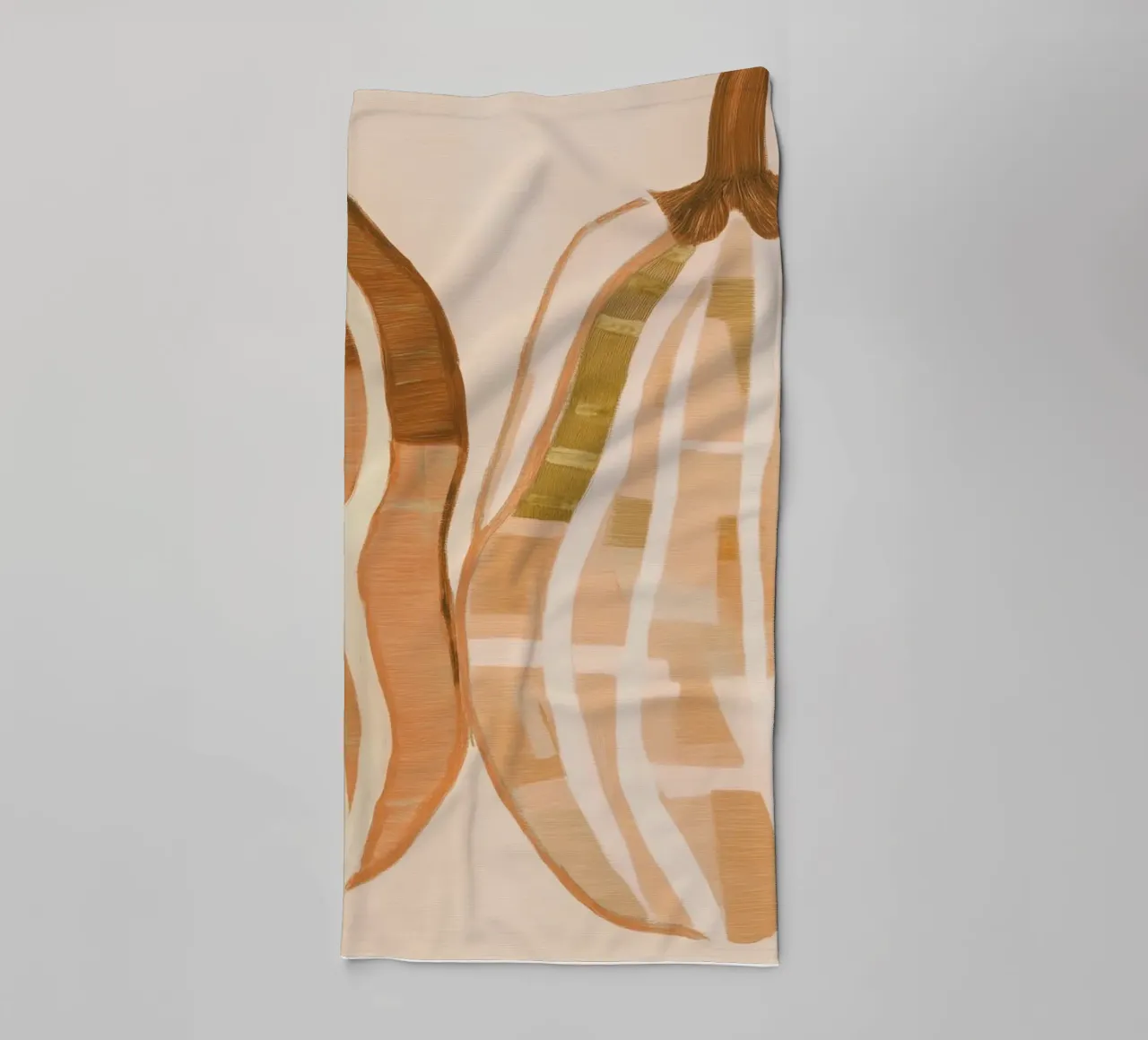 A Basic Pumpkins towel by Melloi Art Print