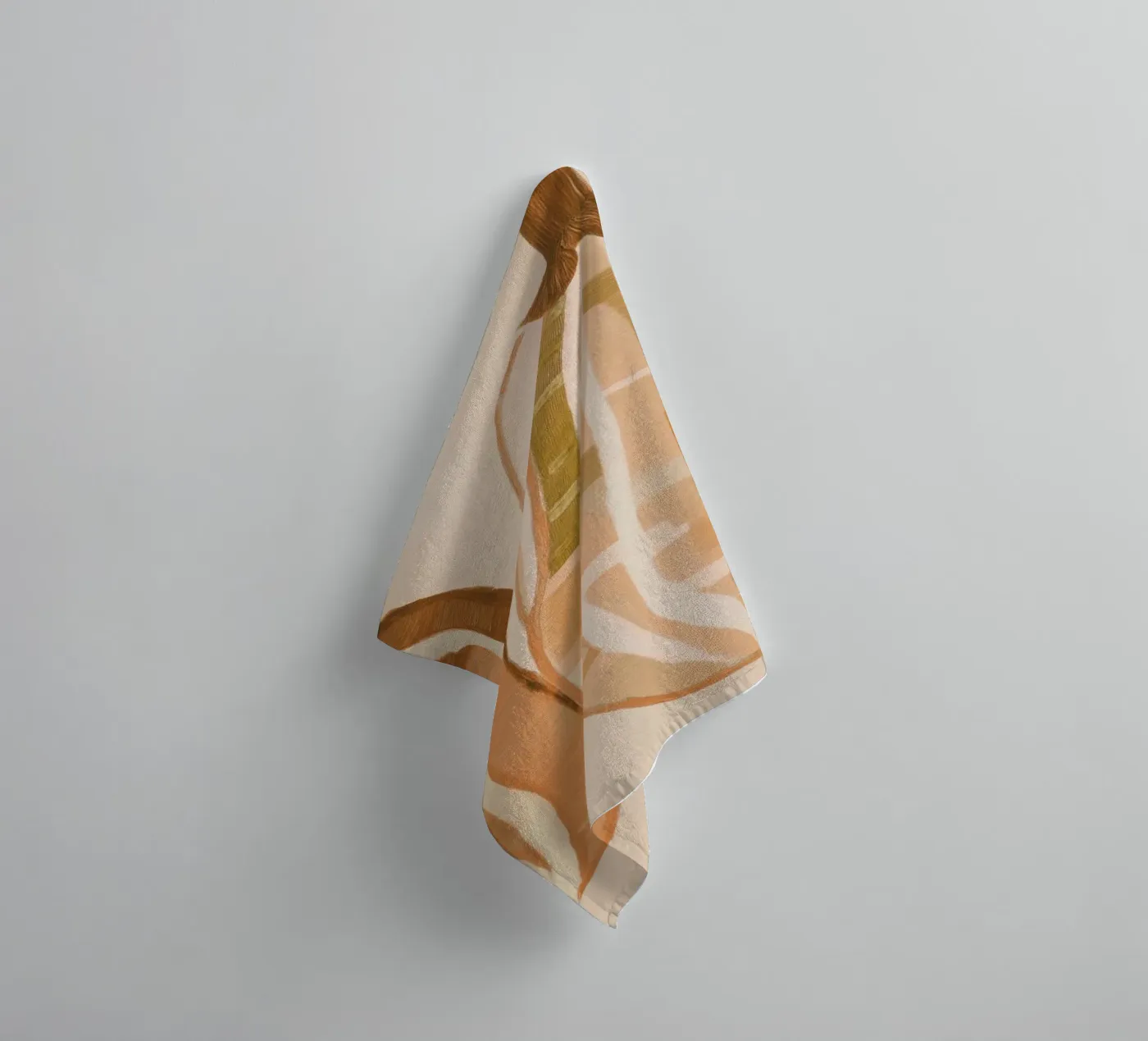 A Basic Pumpkins badhanddoek van Melloi Art Print