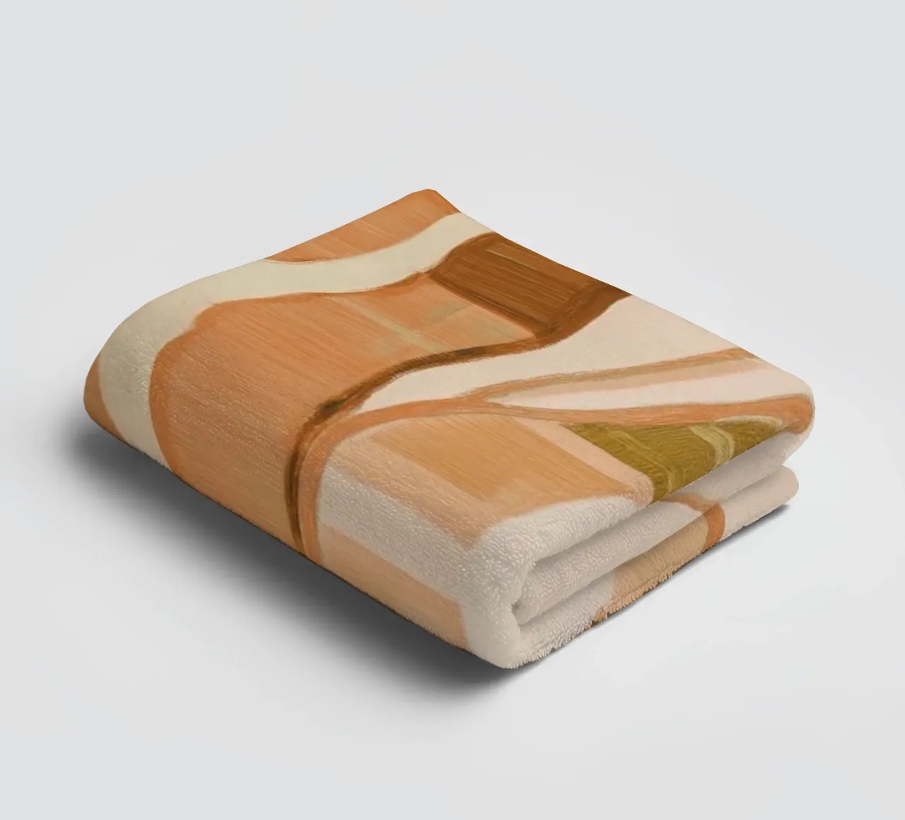 A Basic Pumpkins towel by Melloi Art Print