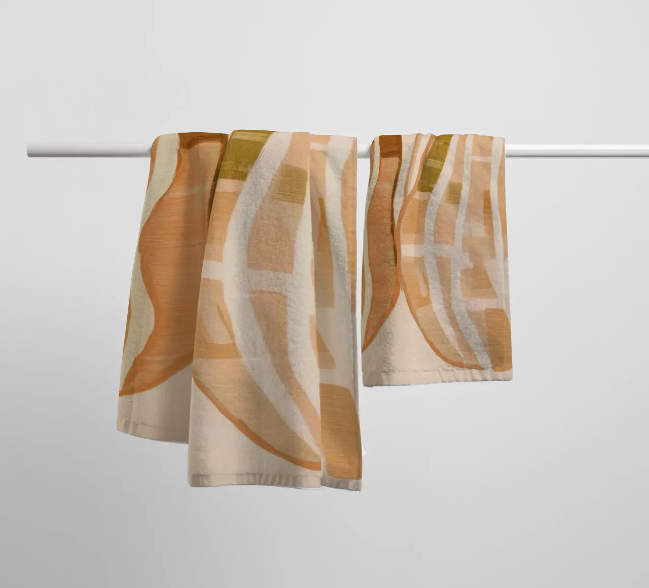 A Basic Pumpkins towel by Melloi Art Print