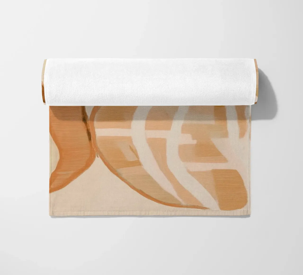 A Basic Pumpkins beach towel by Melloi Art Print