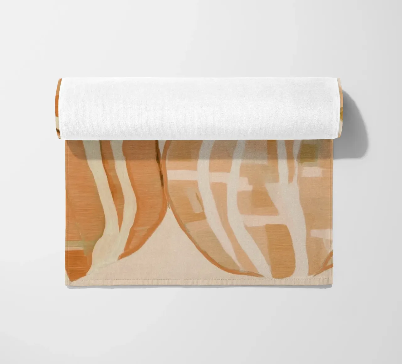 A Basic Pumpkins beach towel by Melloi Art Print