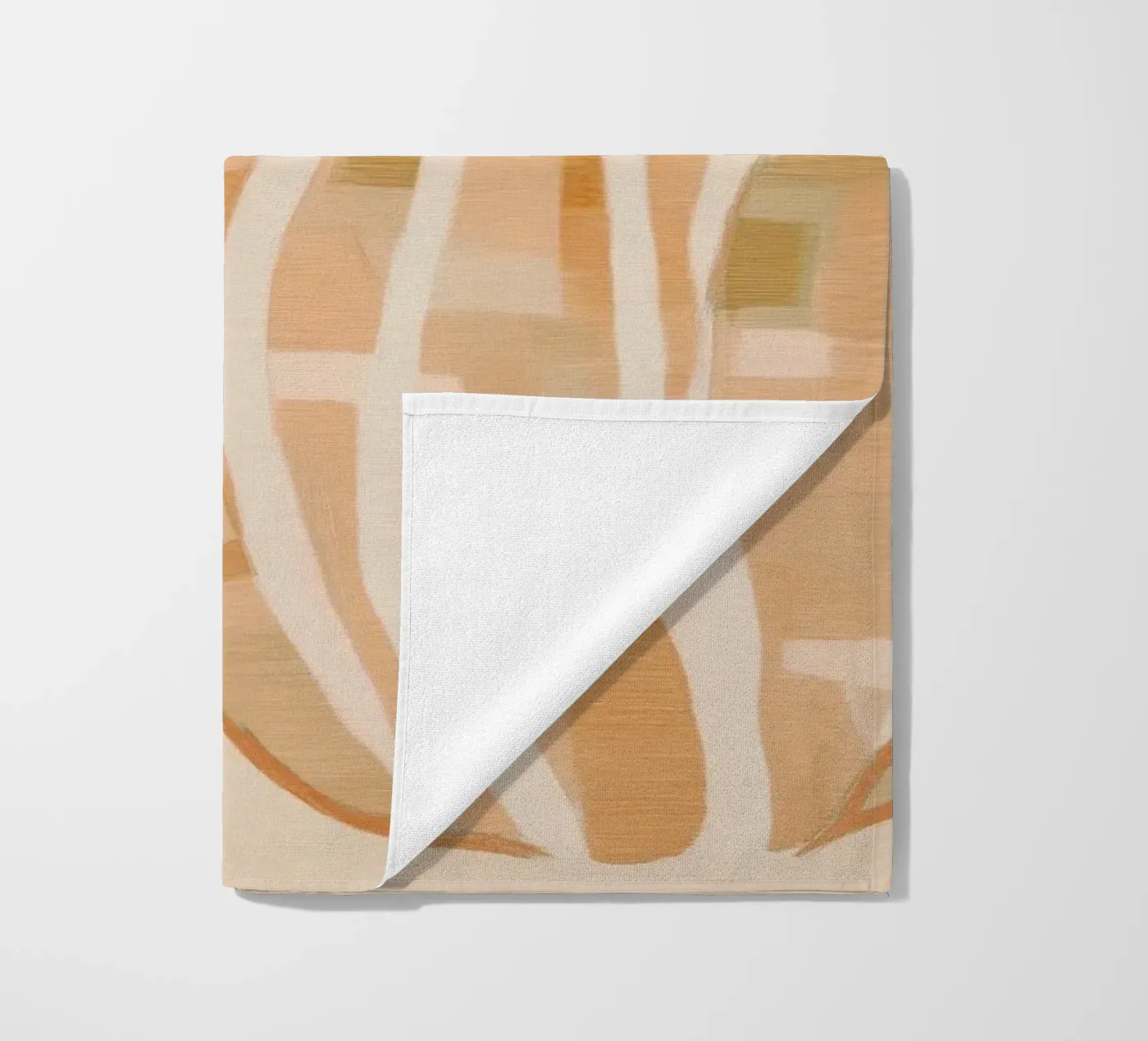 A Basic Pumpkins Strandtuch von Melloi Art Print