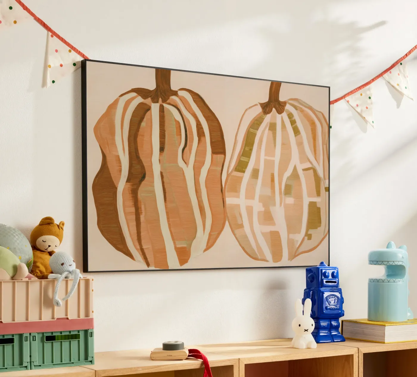 Een basis pompoenen forex-plaat van Melloi Art Print