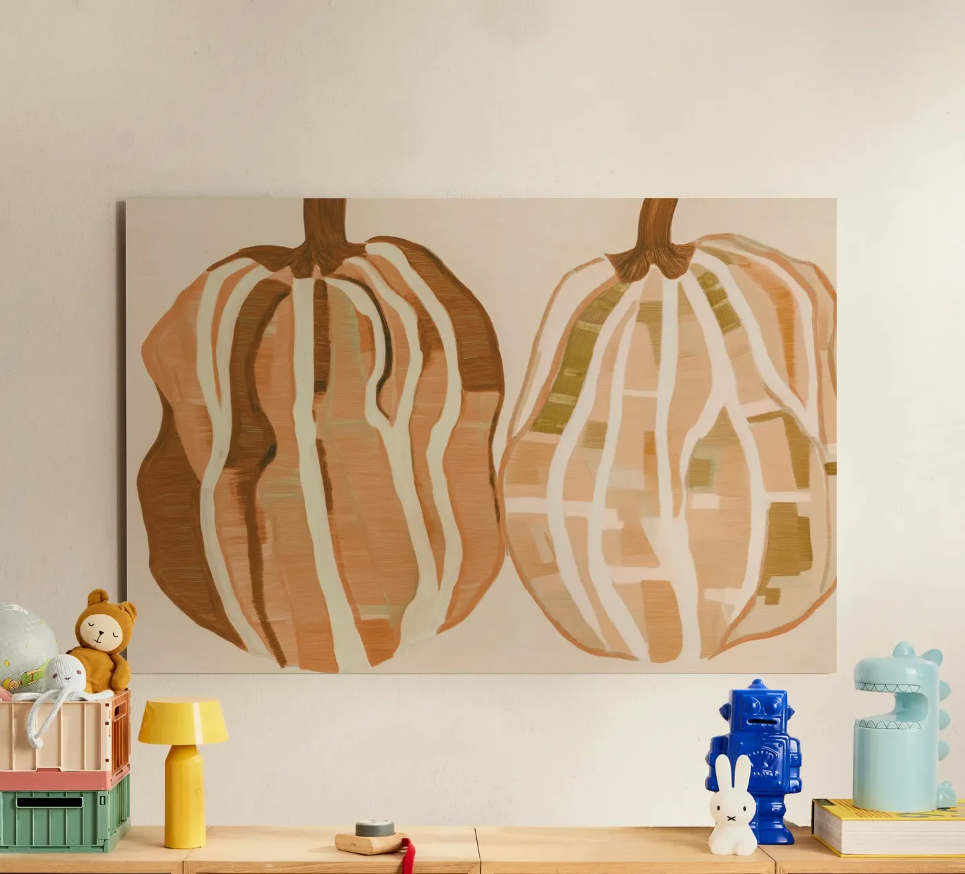 Een basis pompoenen forex-plaat van Melloi Art Print