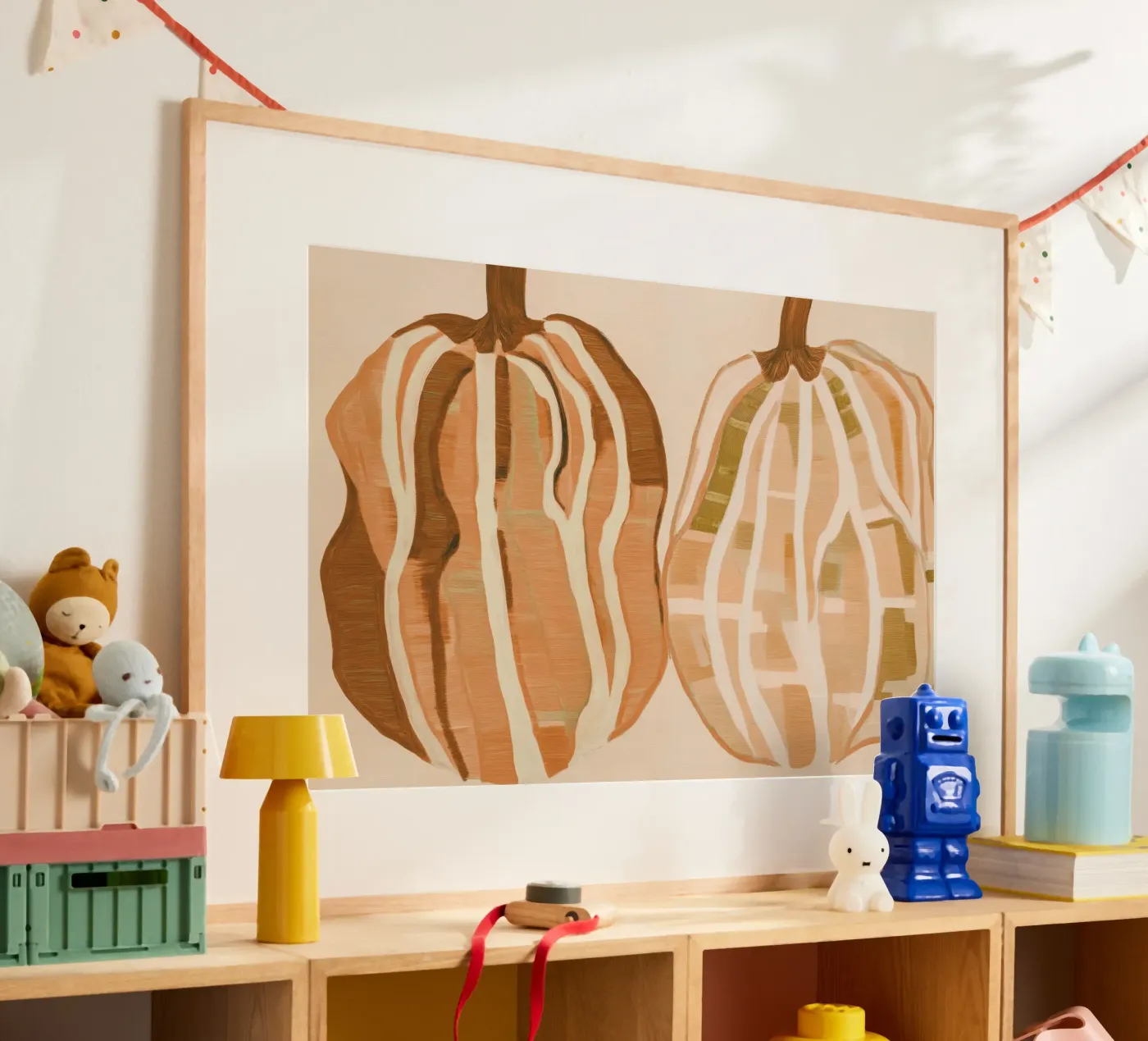 A Basic Pumpkins Poster von Melloi Art Print