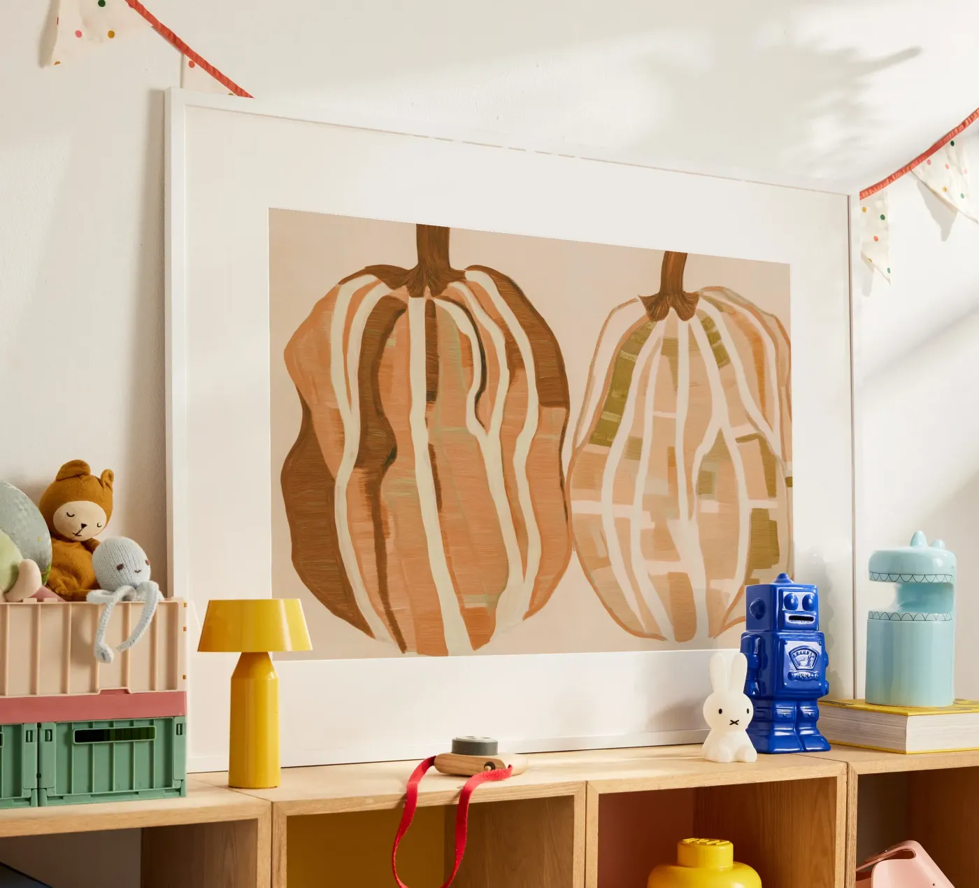 A Basic Pumpkins Poster von Melloi Art Print