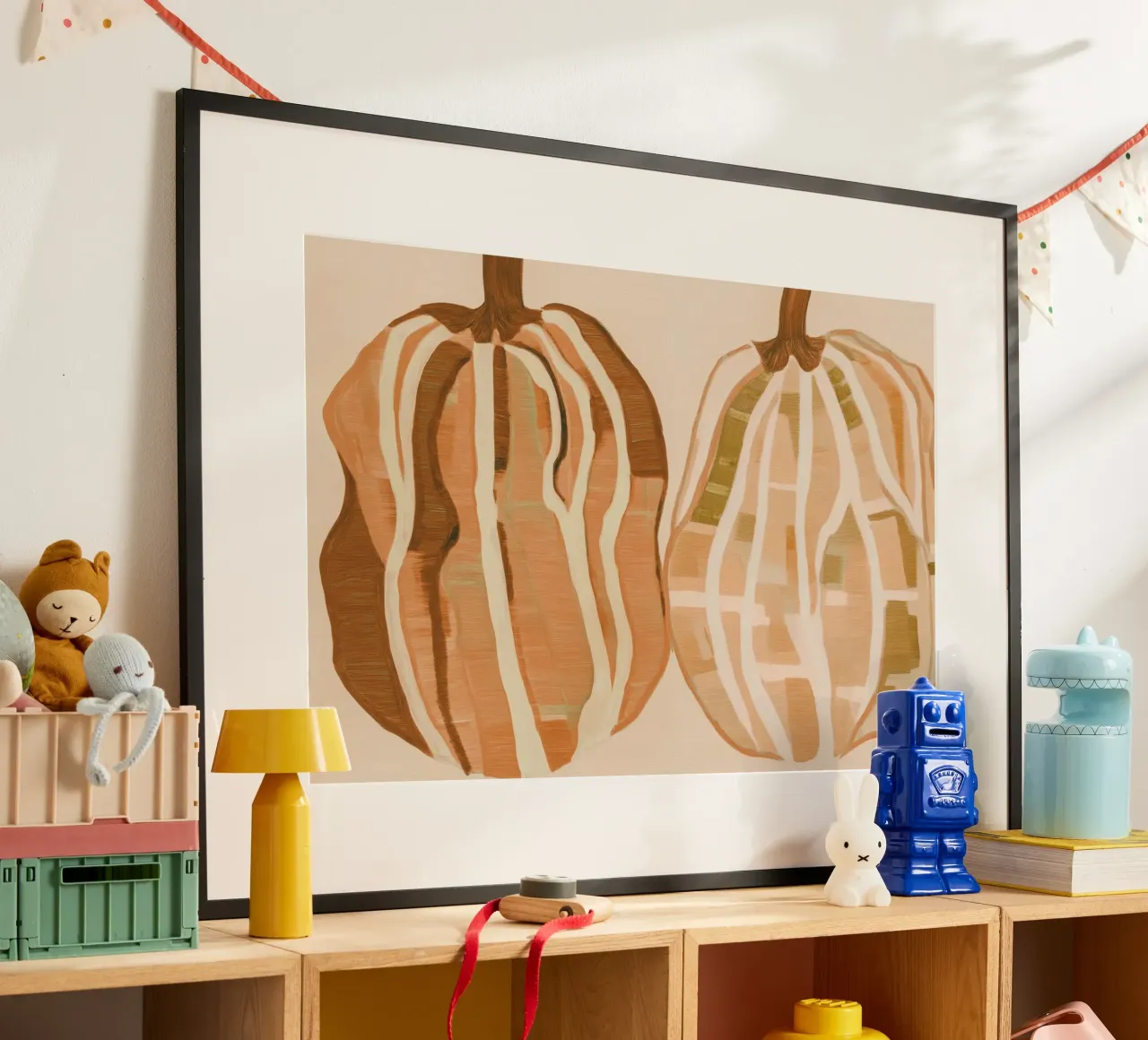 A Basic Pumpkins poster by Melloi Art Print