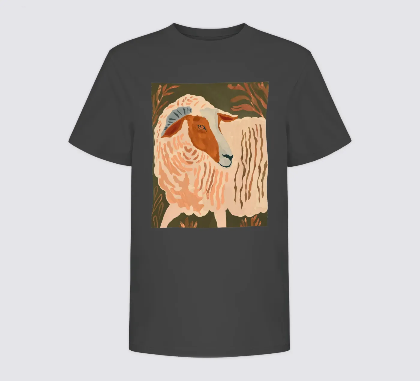 Ram rustico astratto 3 t-shirt bambini da ThingDesign