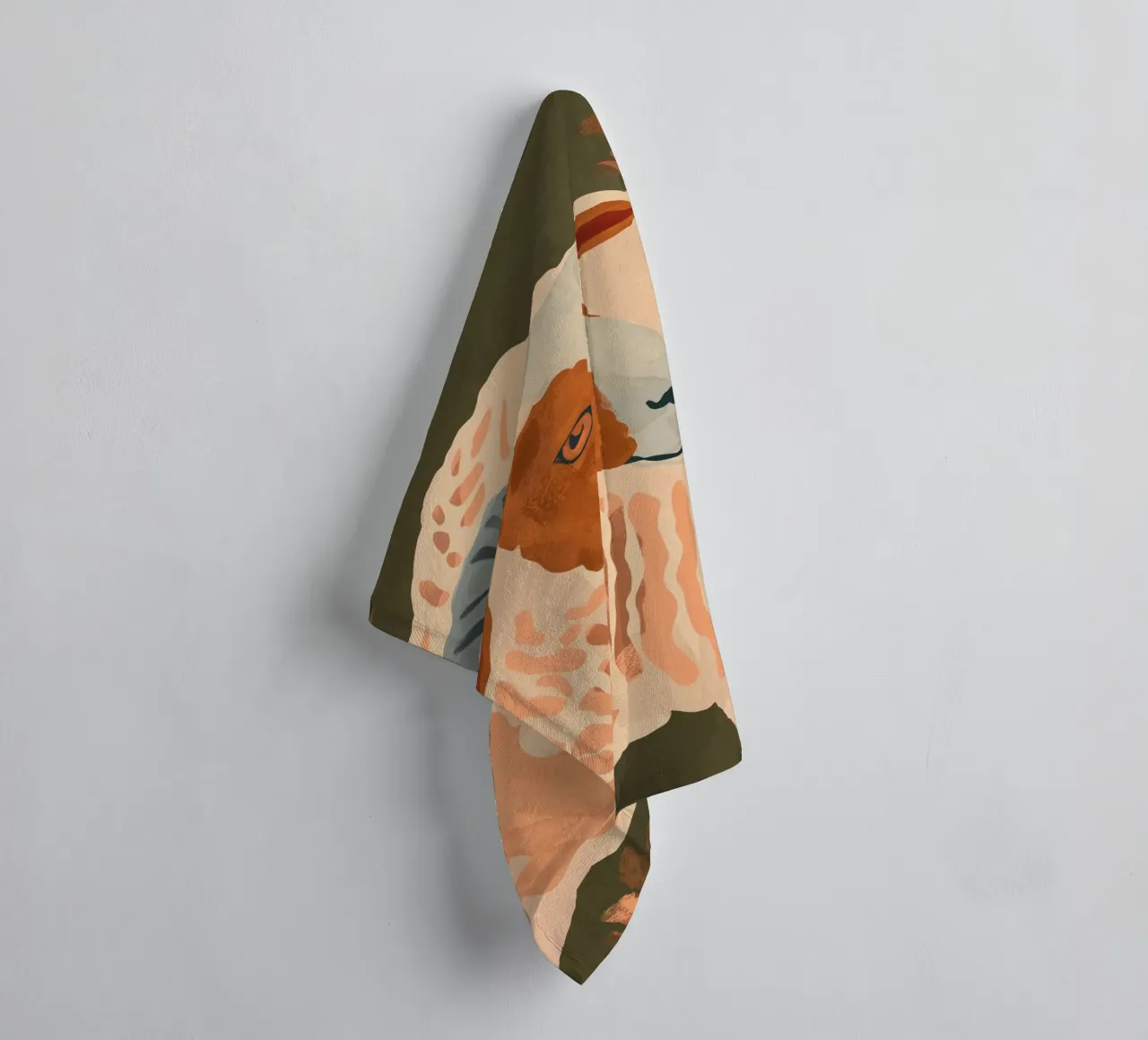 Ram rustico astratto 3 asciugamano da bagno da ThingDesign