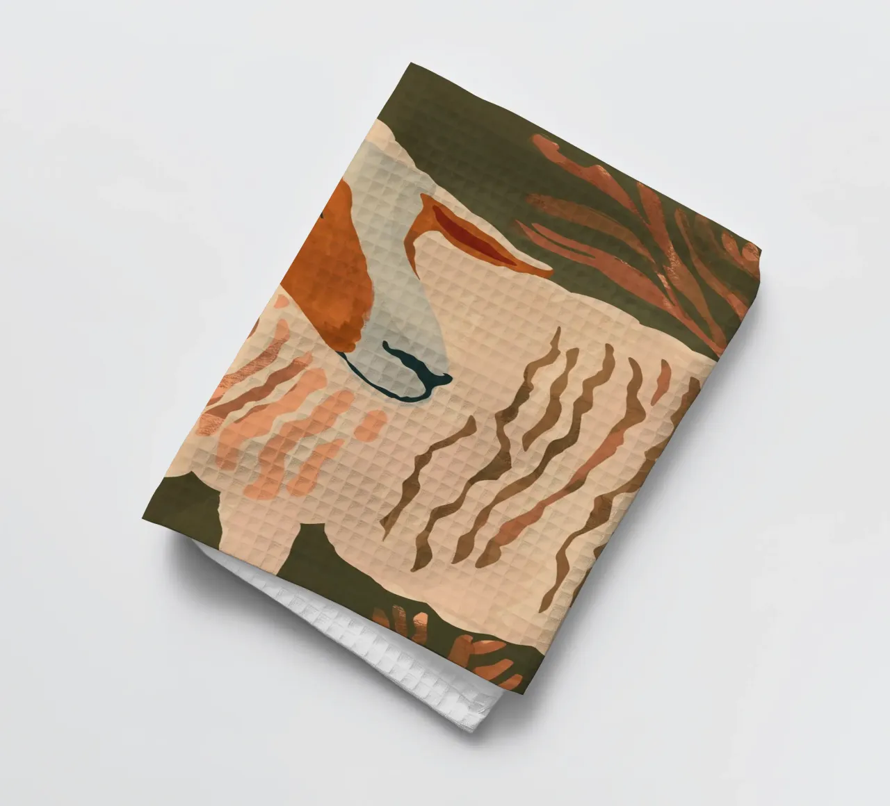 Ram rustico astratto 3 canovaccio da cucina da ThingDesign