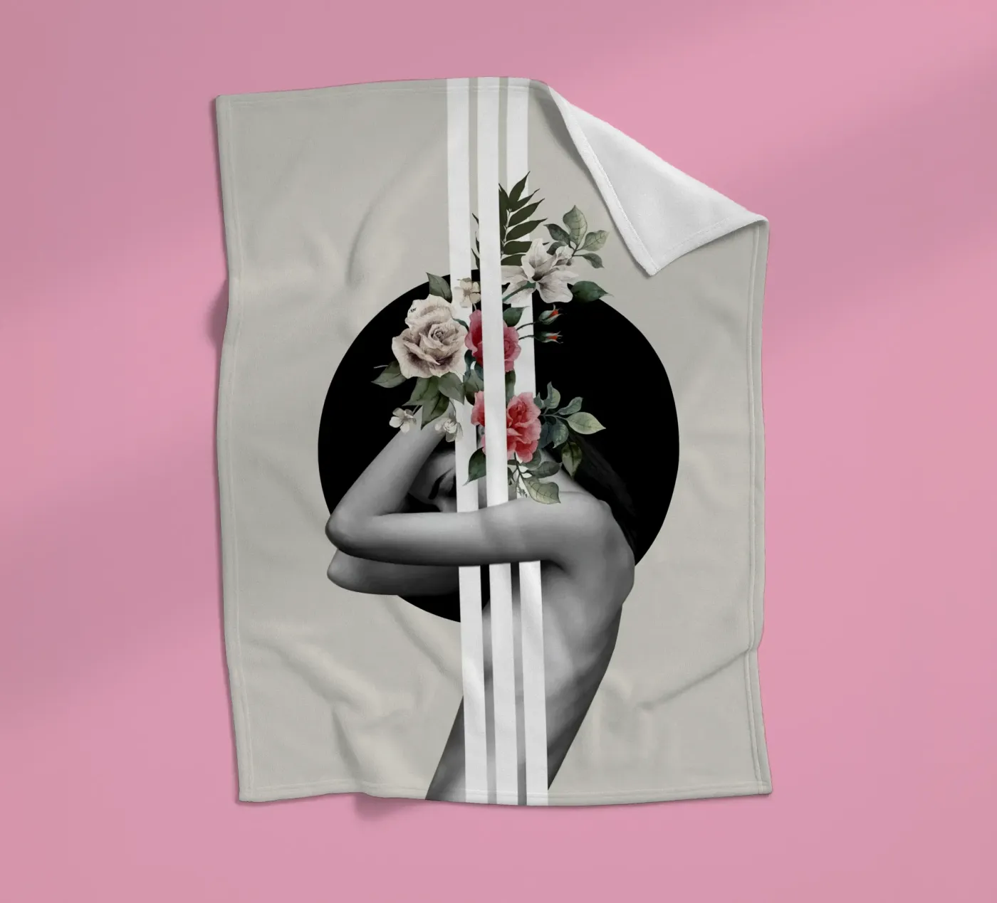 SPRING fleece blanket by dada22