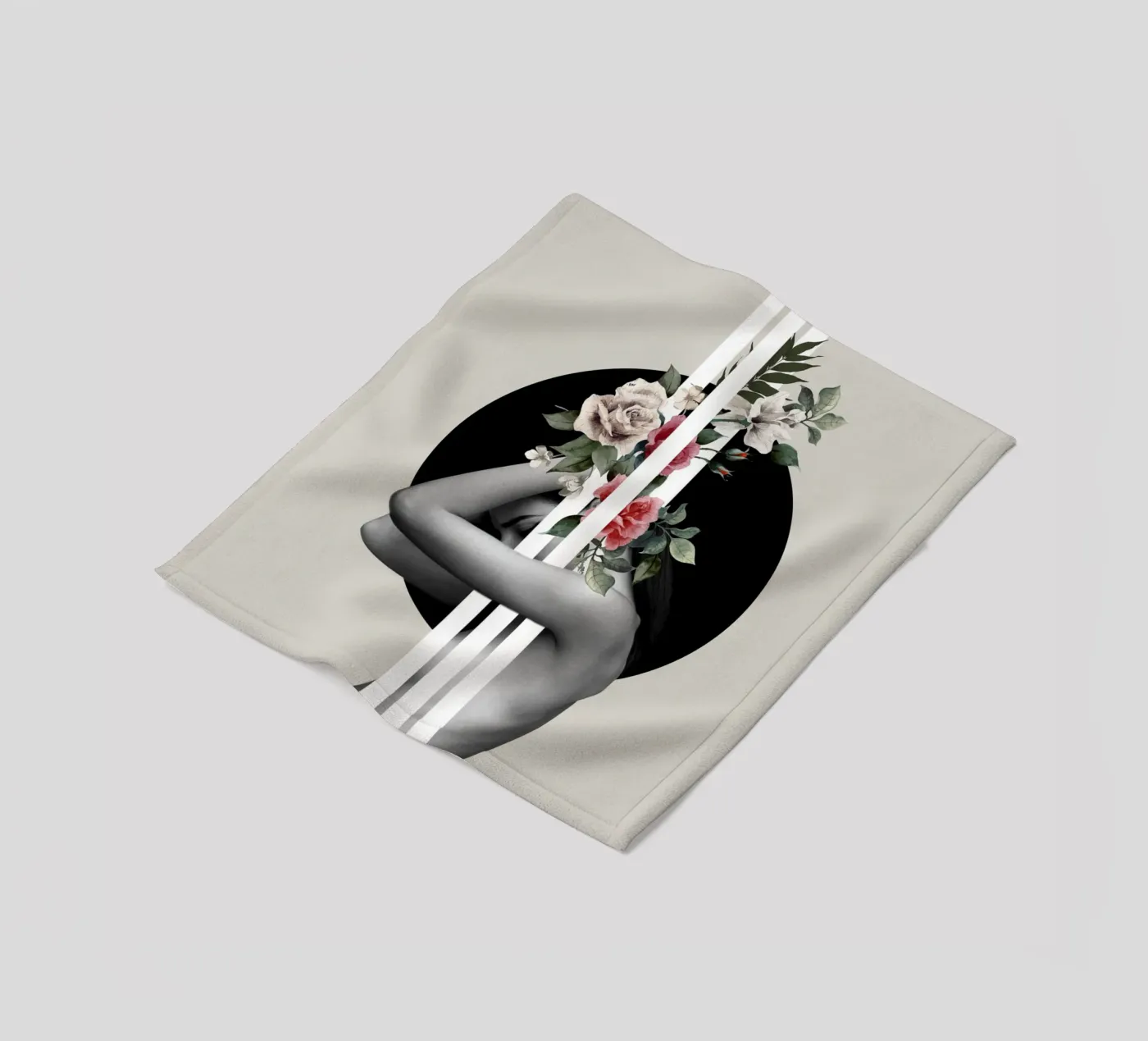 SPRING fleece blanket by dada22