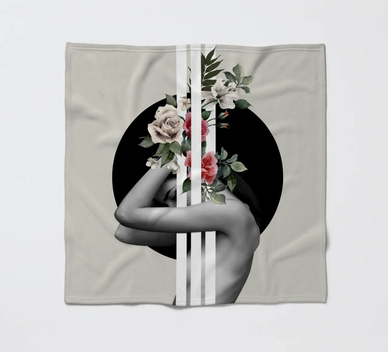 SPRING fleece blanket by dada22