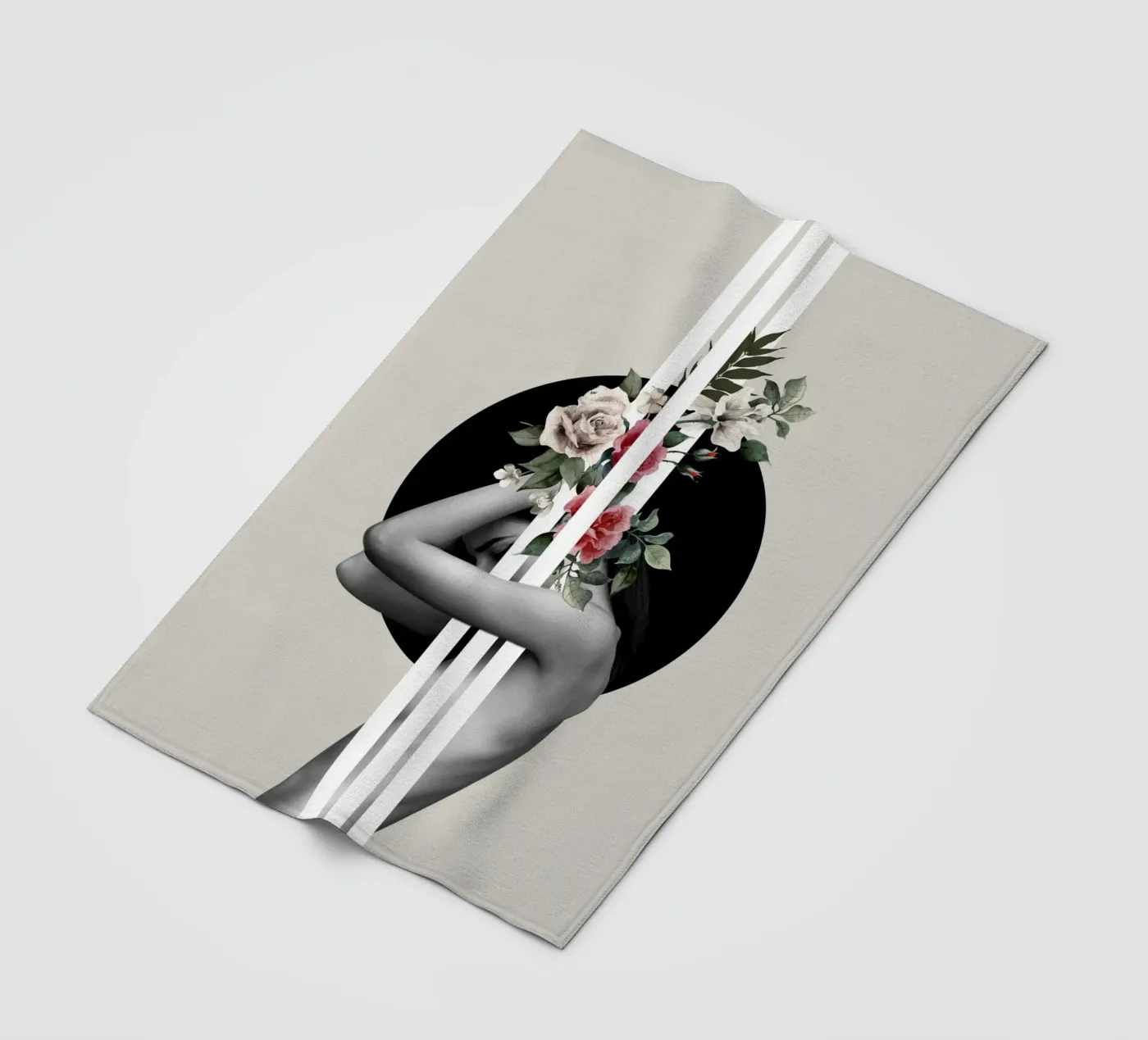 SPRING fleece blanket by dada22