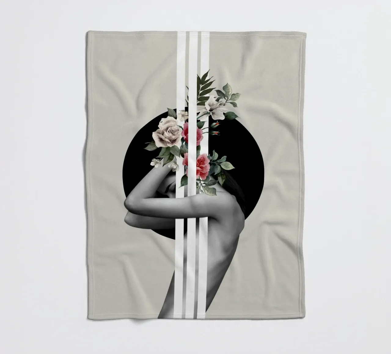 SPRING fleece blanket by dada22