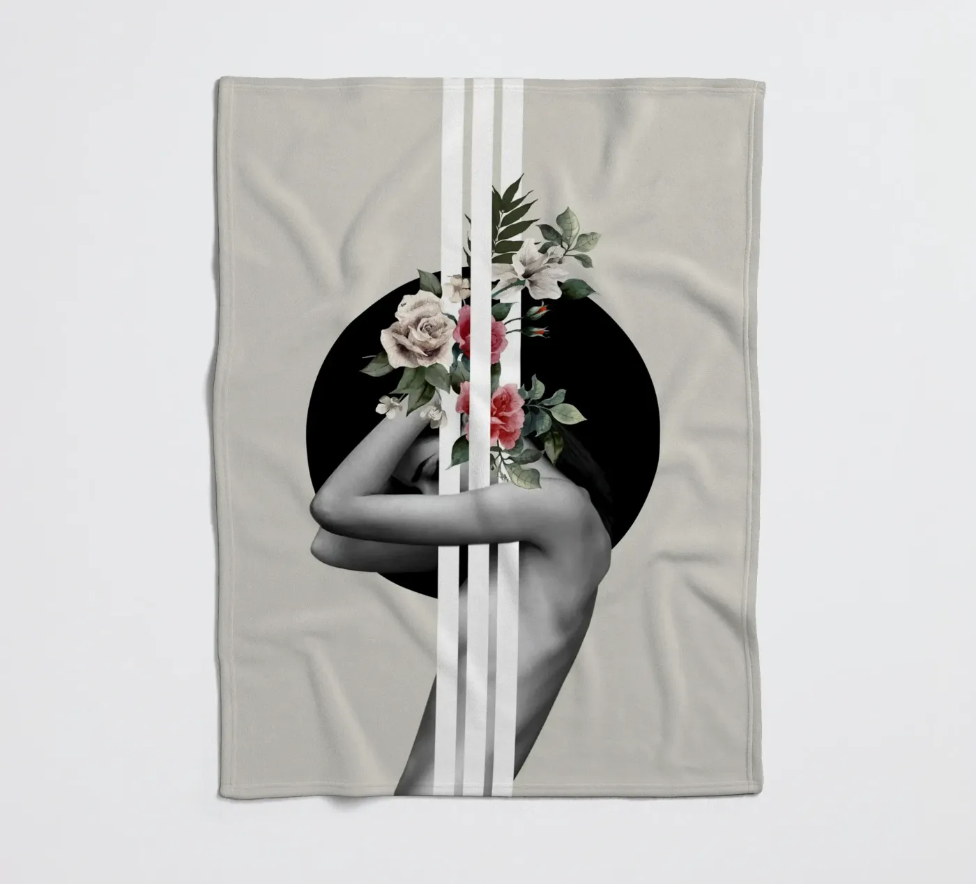 SPRING fleece blanket by dada22