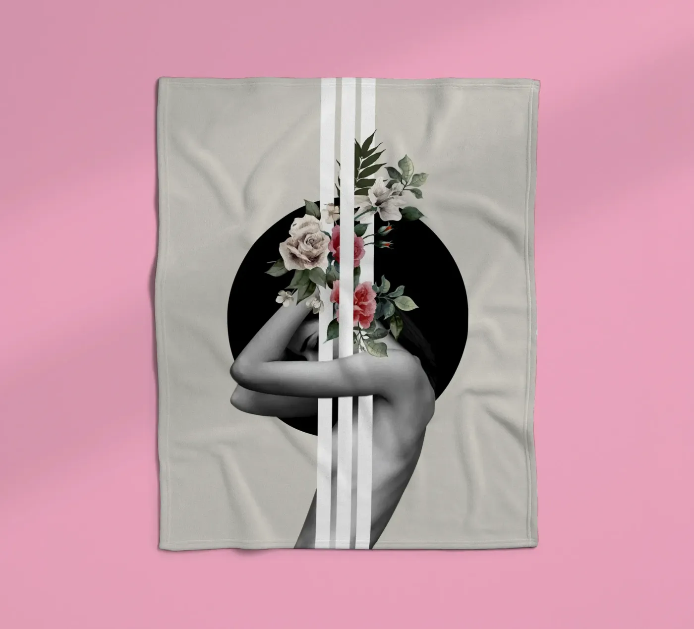 SPRING fleece blanket by dada22