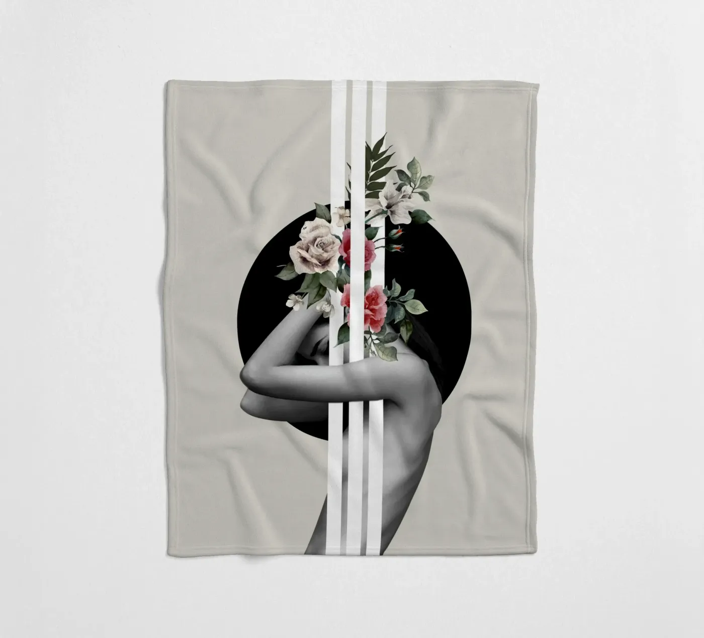 SPRING fleece blanket by dada22