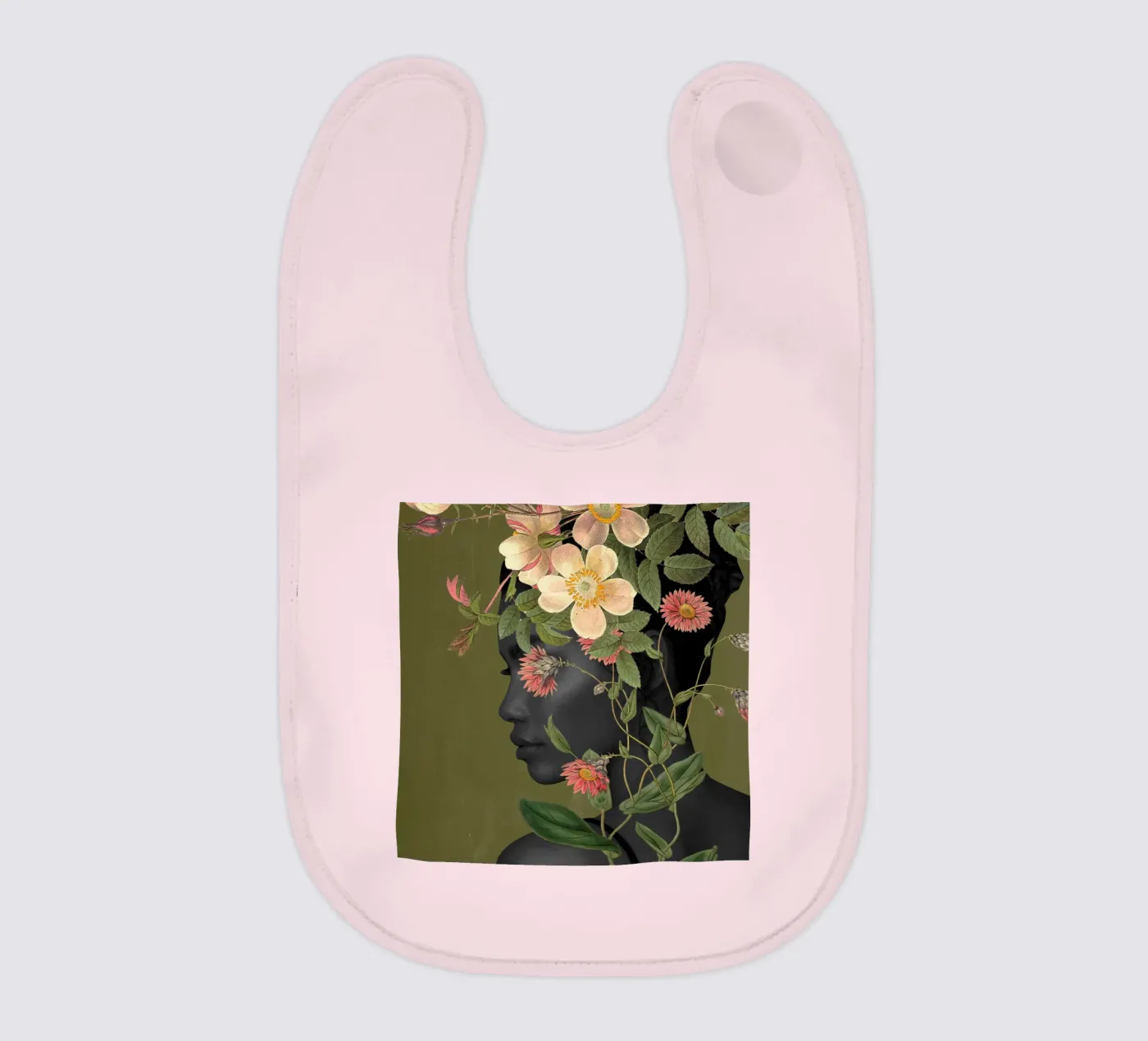 Bloom baby bib by dada22