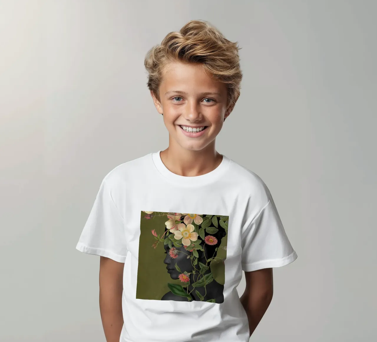 Fiore t-shirt bambini da dada22