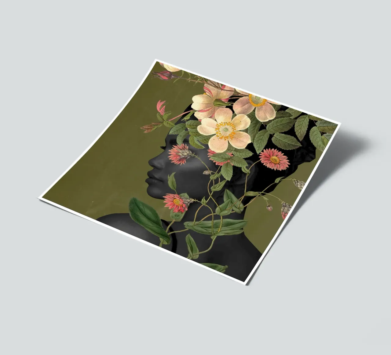 Fiore foglio adesivo da dada22