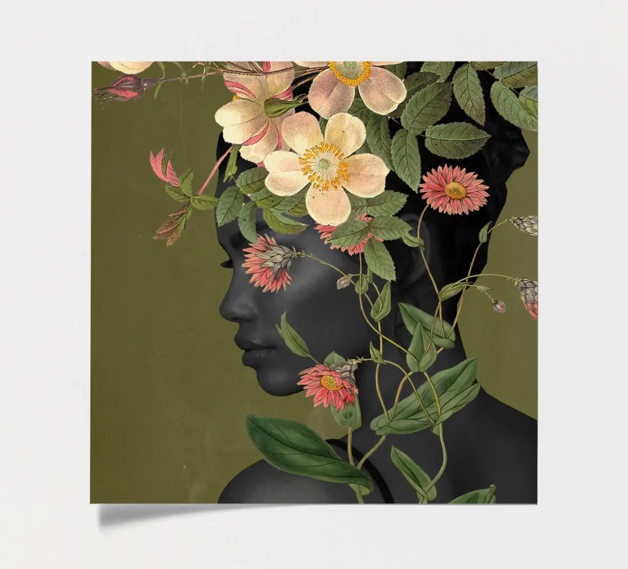 Fiore foglio adesivo da dada22