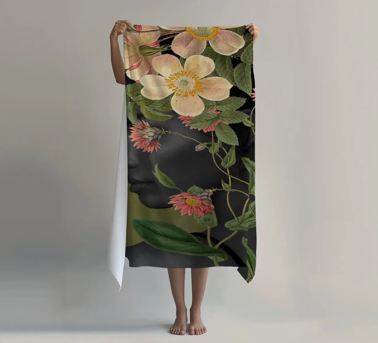 Fiore telo mare da dada22