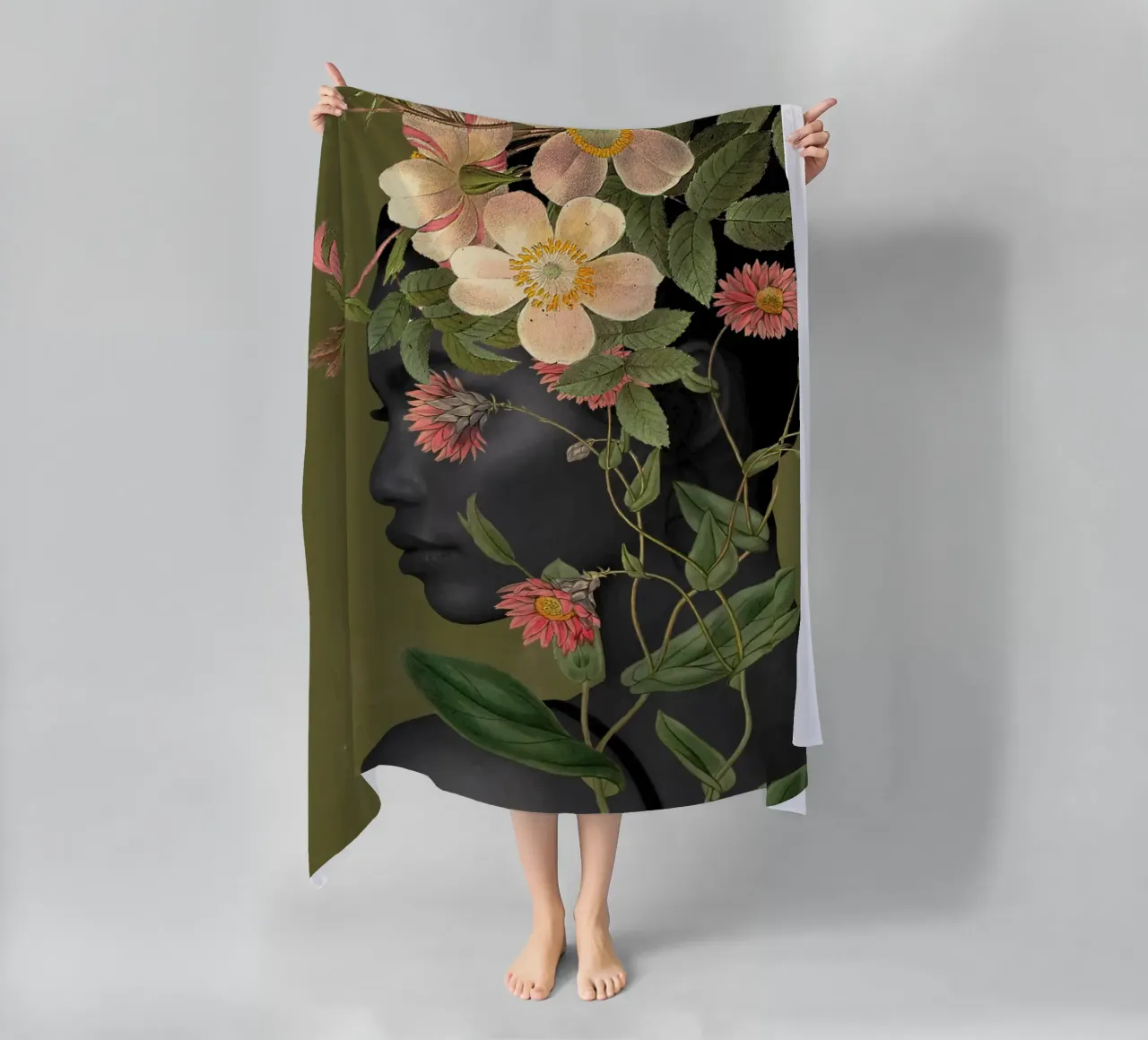 Fiore telo mare da dada22