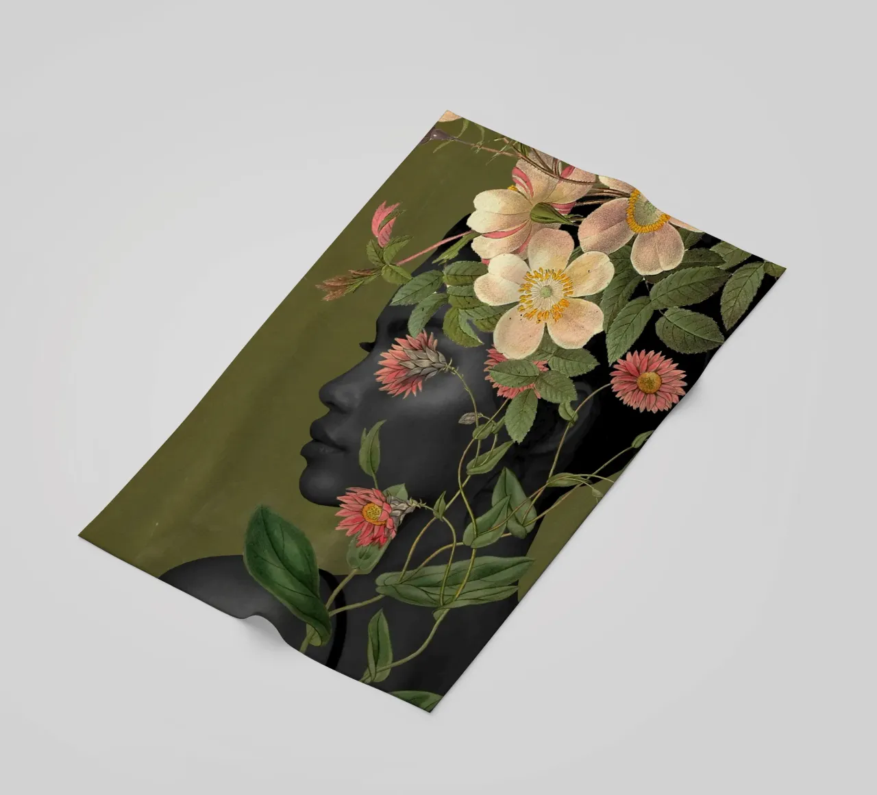 Fiore telo mare da dada22