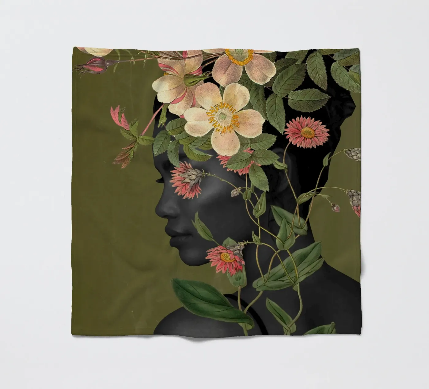 Fleurir plaid polaire de dada22