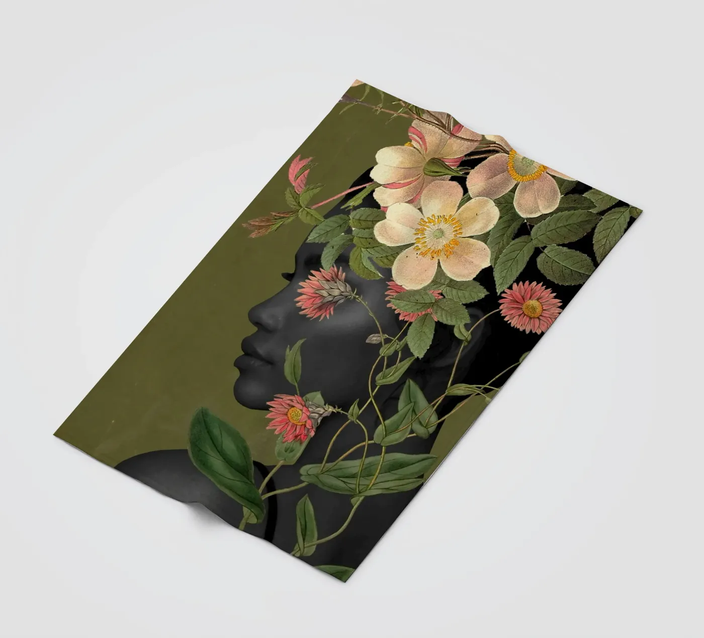 Fleurir plaid polaire de dada22