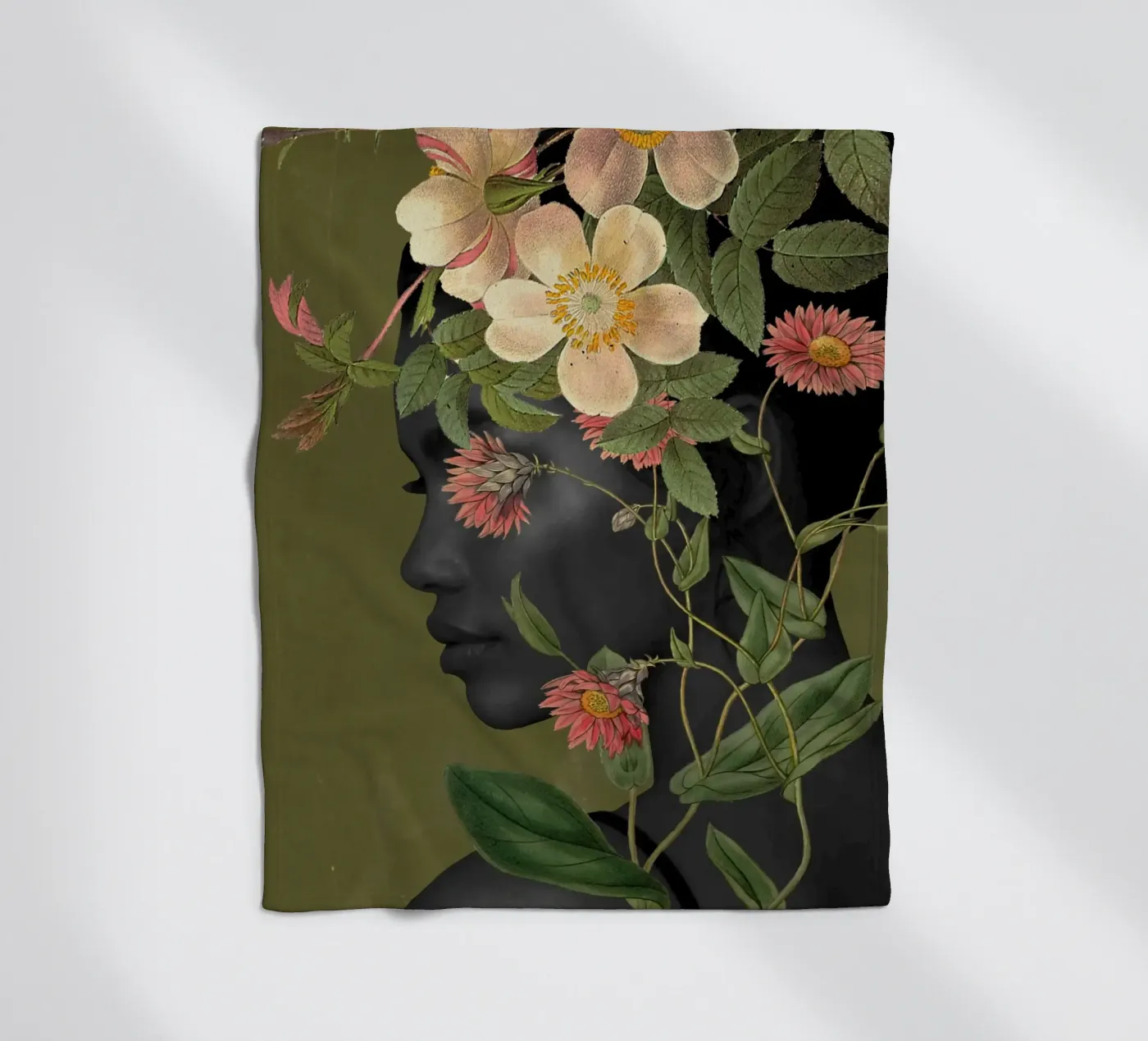 Fleurir plaid polaire de dada22