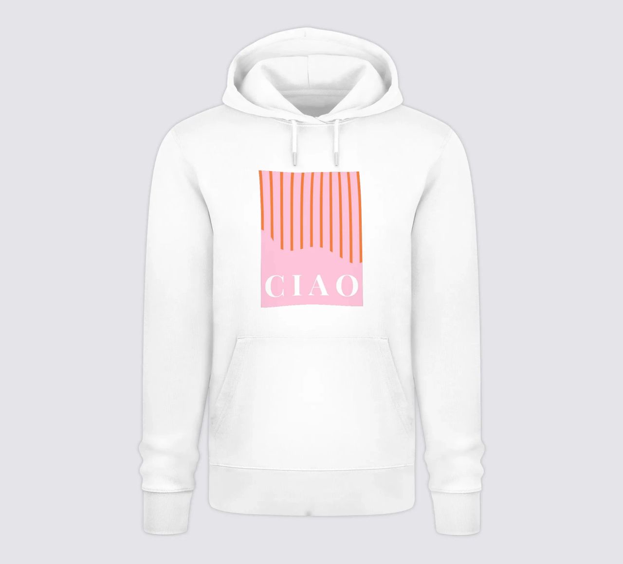 Ciao Print felpa con cappuccio da Bella Studio
