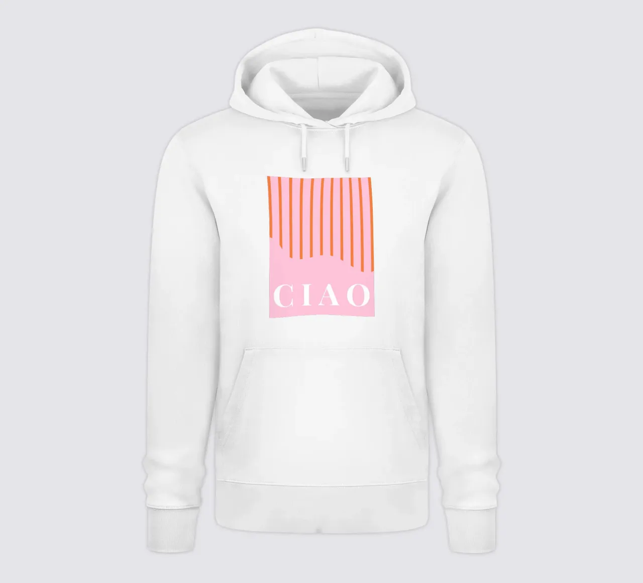 Ciao Print felpa con cappuccio da Bella Studio