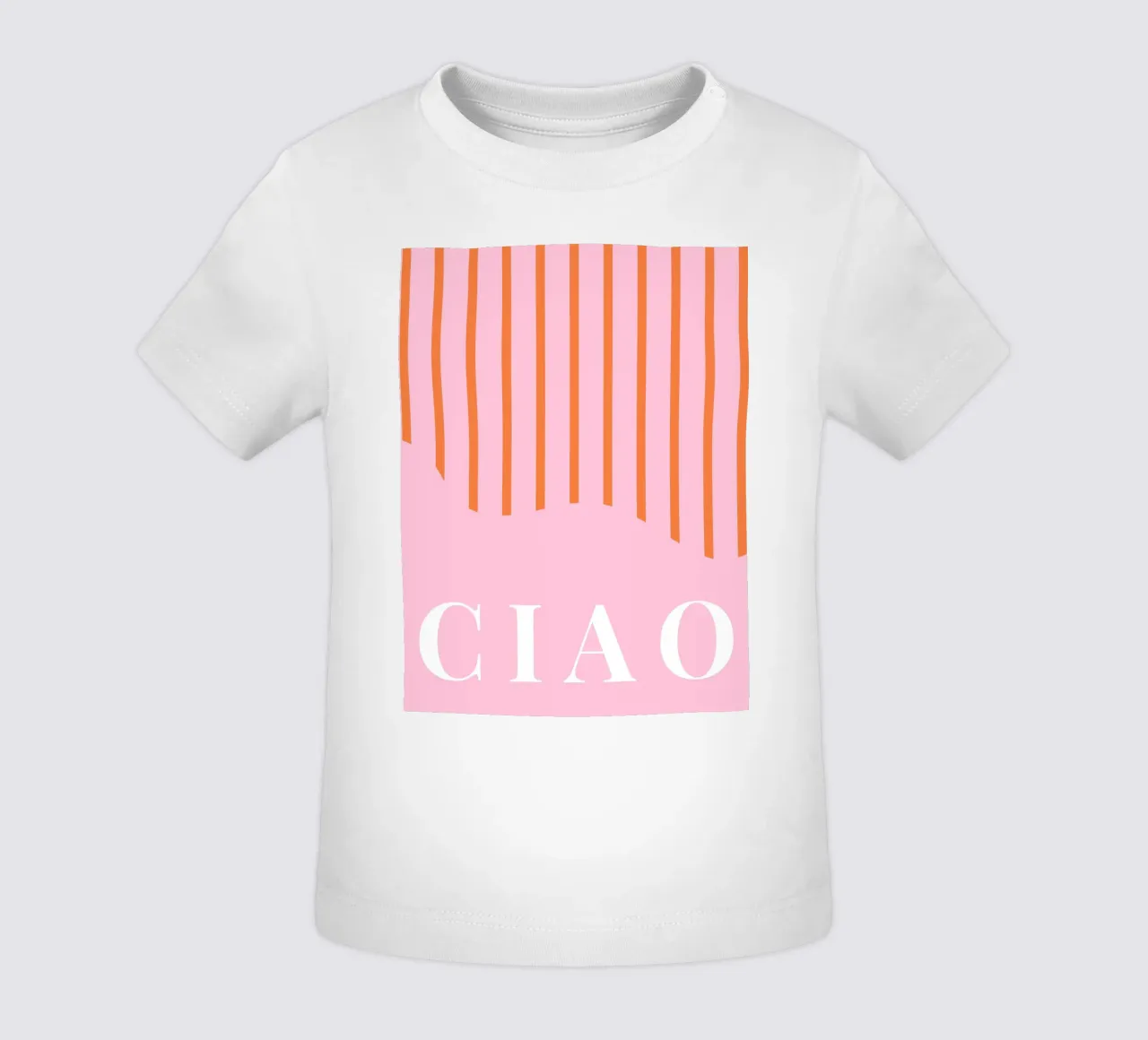 Ciao Print maglietta neonato da Bella Studio