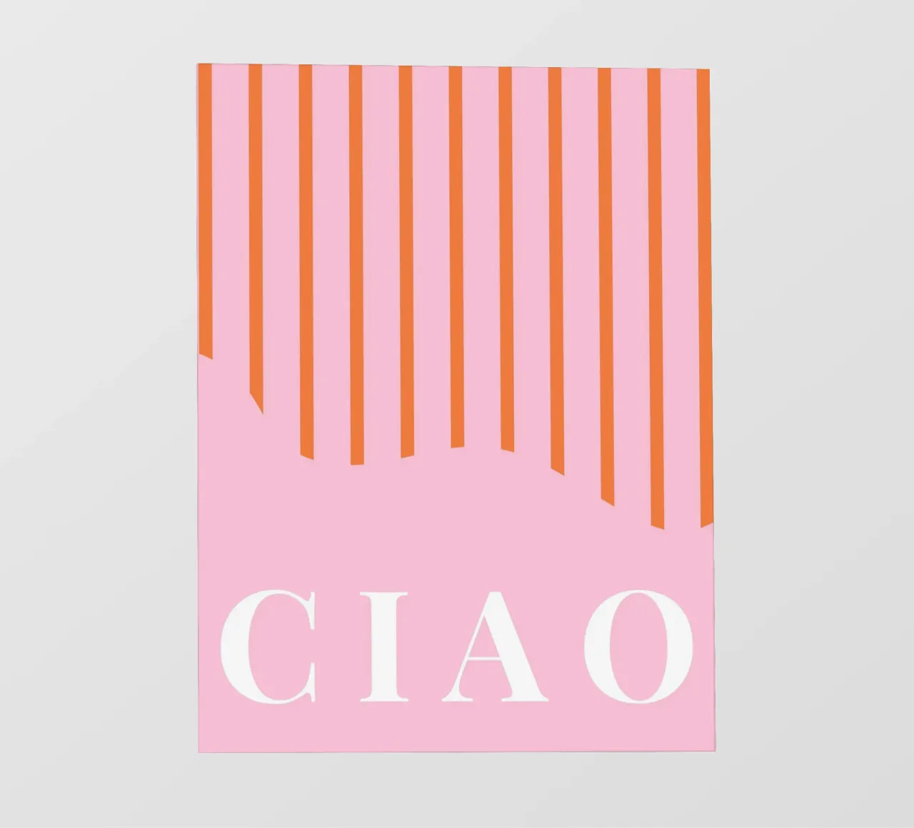 Ciao Print telo in pvc da Bella Studio