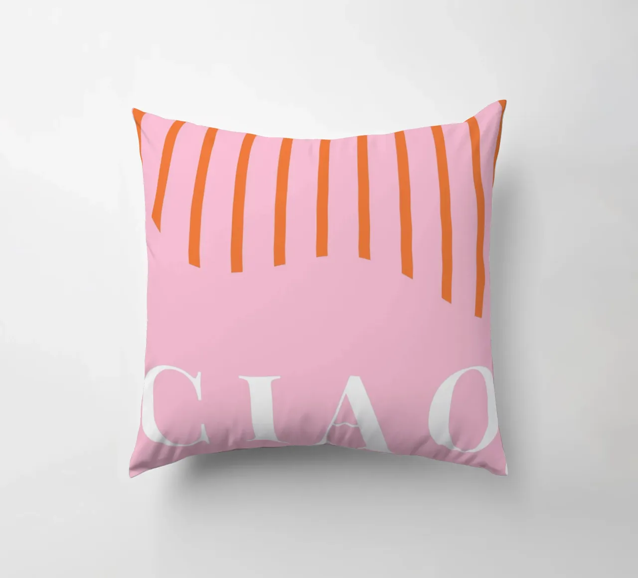 Ciao Print Kissen von Bella Studio