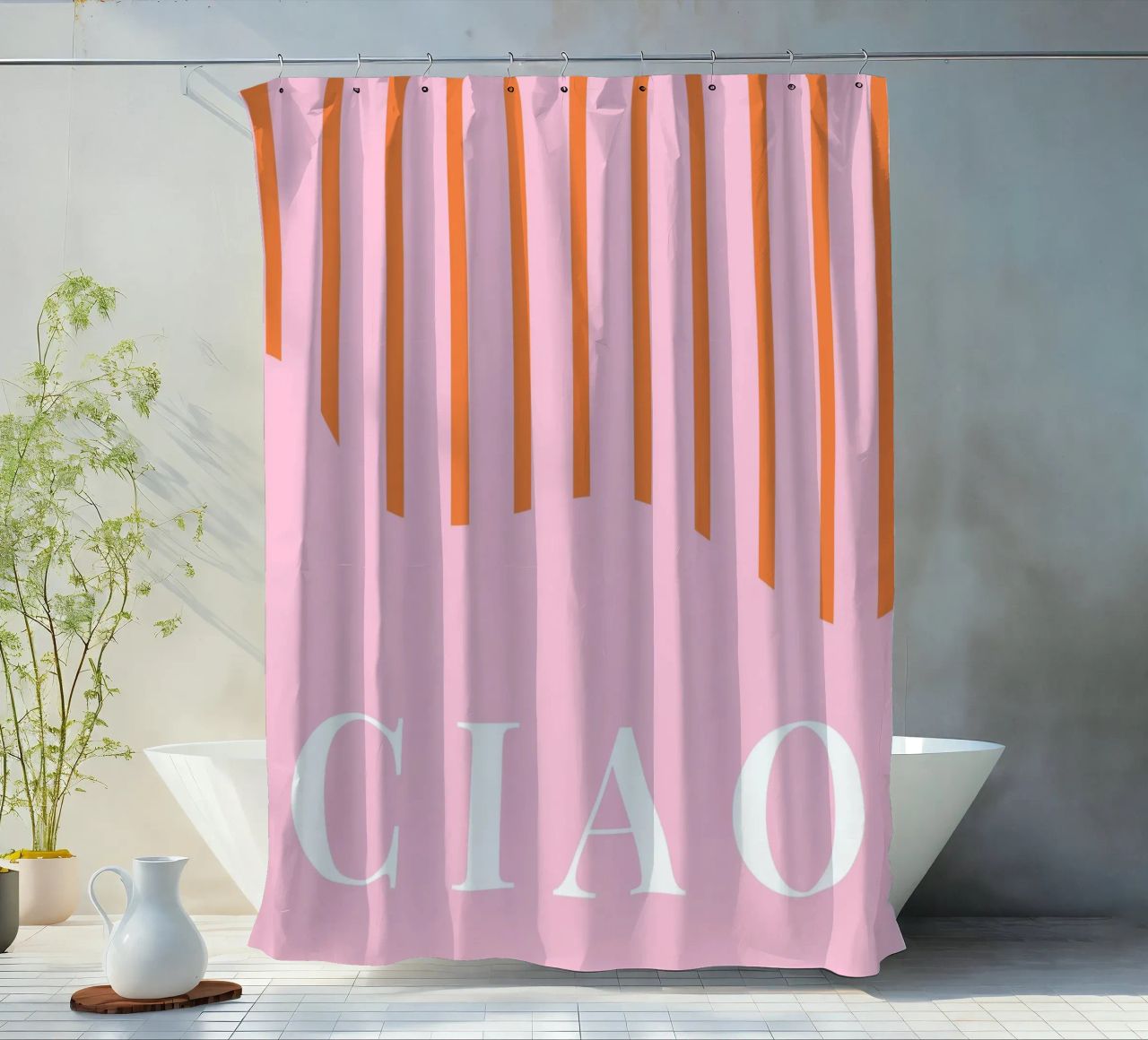 Ciao Print tenda da doccia da Bella Studio