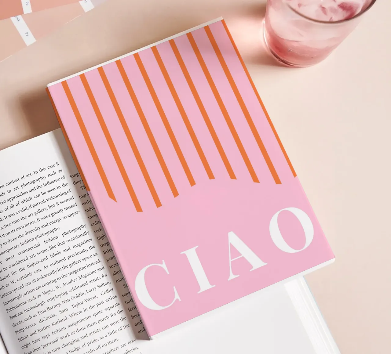 Ciao Print notebook by Bella Studio