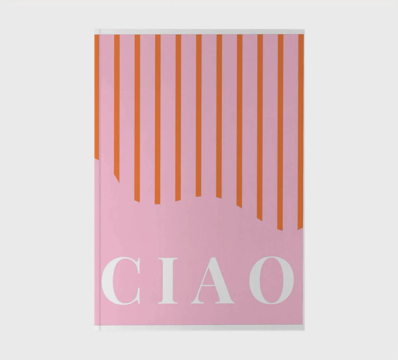 Ciao Print notebook by Bella Studio