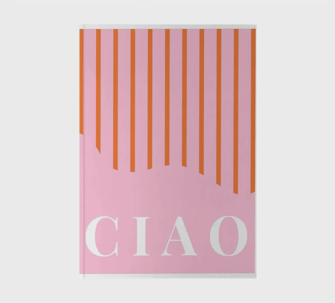 Ciao Print notebook by Bella Studio